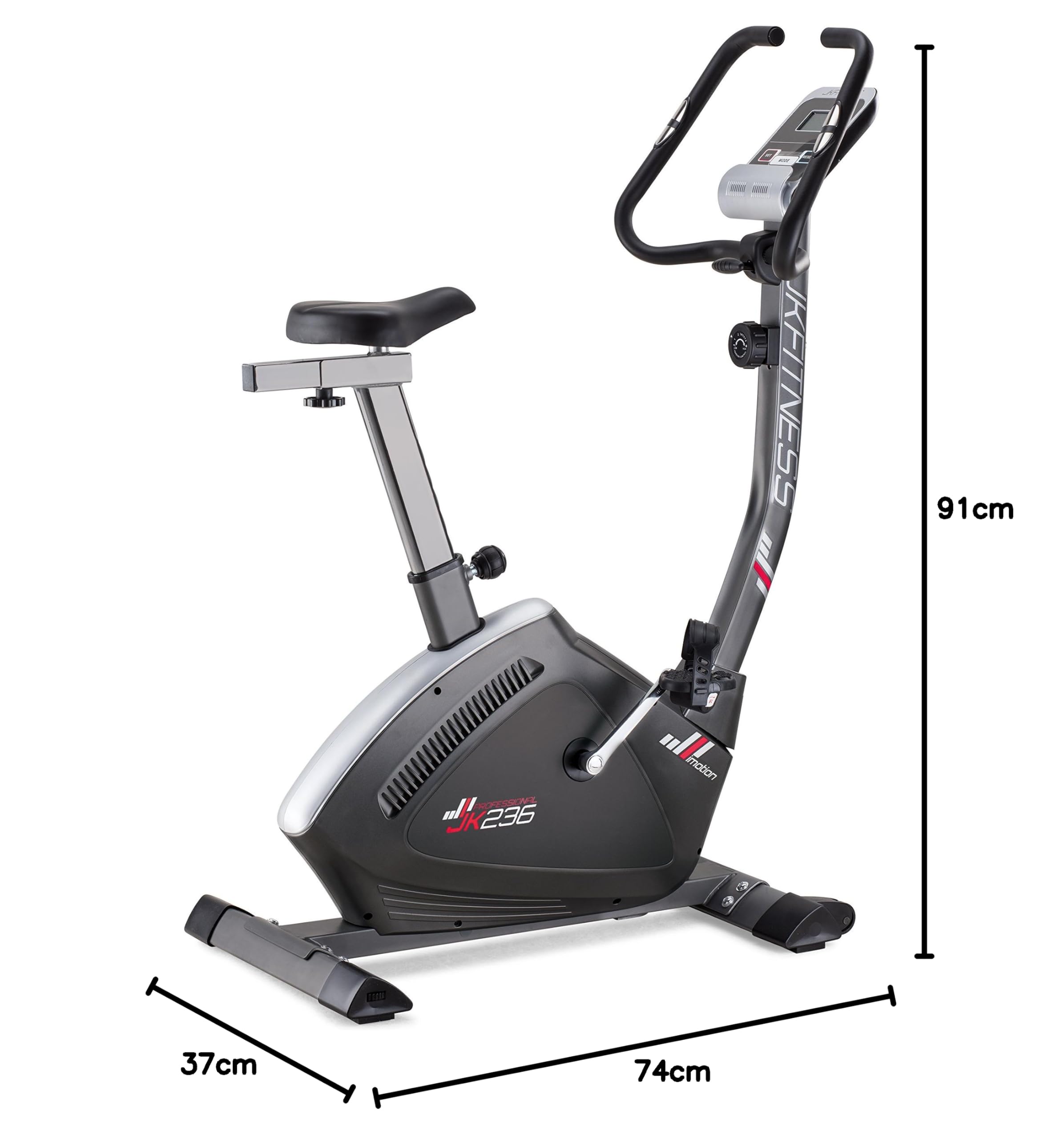 jk-fitness-professional-cyclette-magnetica-9-kg-8-livelli image 3