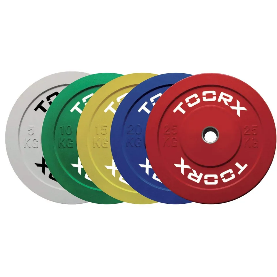 toorx-disco-bumper-challenge-15-kg-piastra-olympic-in-gomma image 1