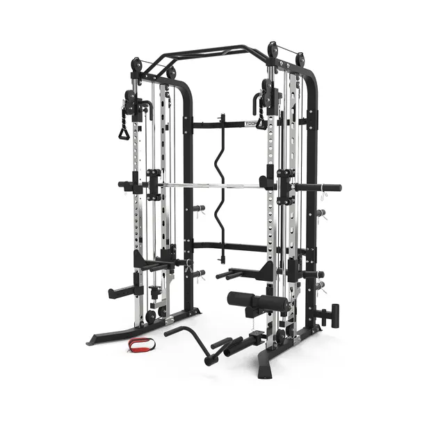 toorx-asx-2000-stazione-all-in-one-3-in-1-dual-pulley-smith-rack image 1