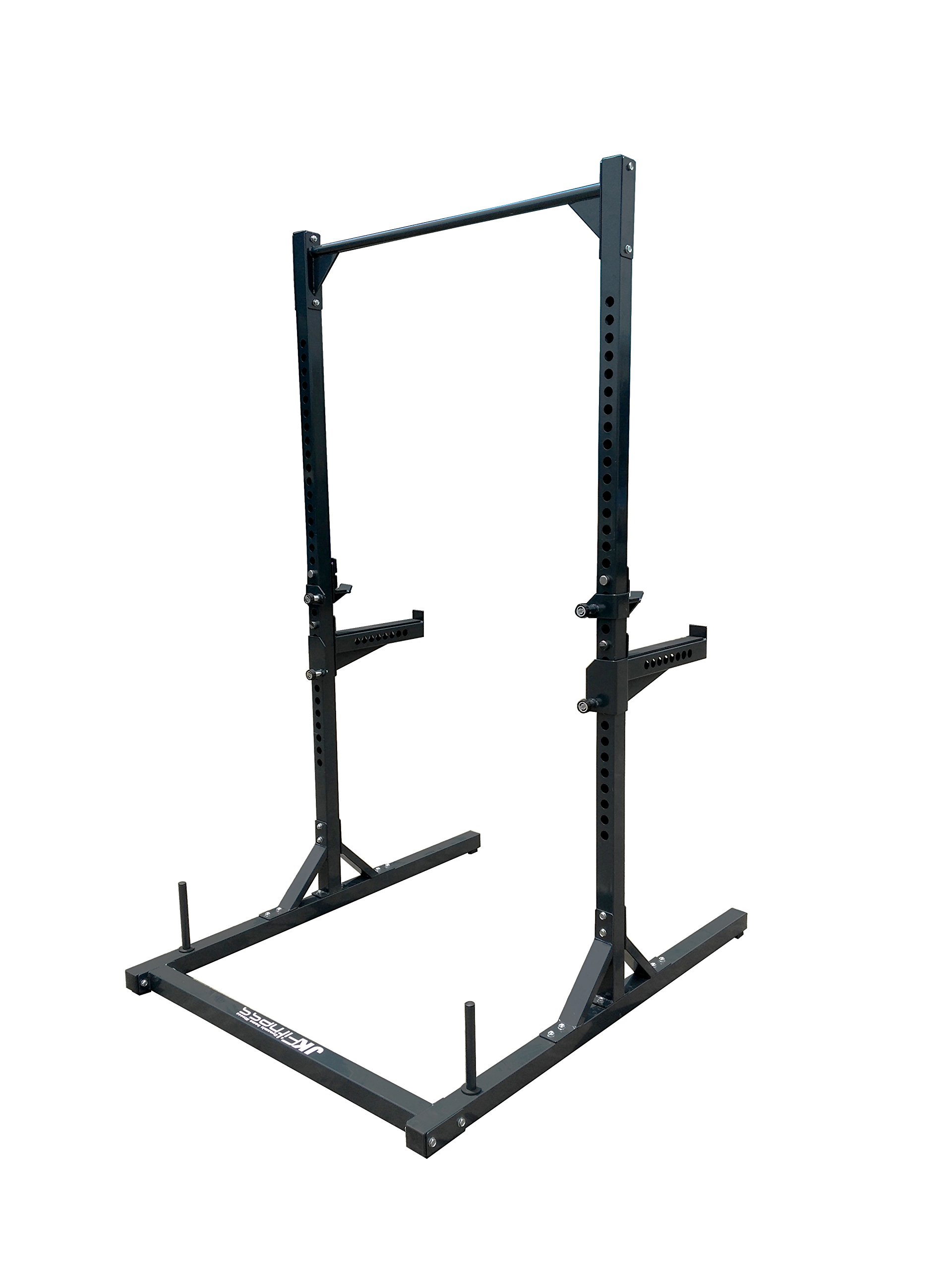 jk-fitness-jk6066-squat-rack-con-trazioni-j-hooks-spotter-150-kg image 2
