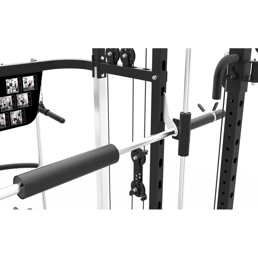 toorx-asx-90-all-in-one-rack-smith-machine-dual-pulley image 2