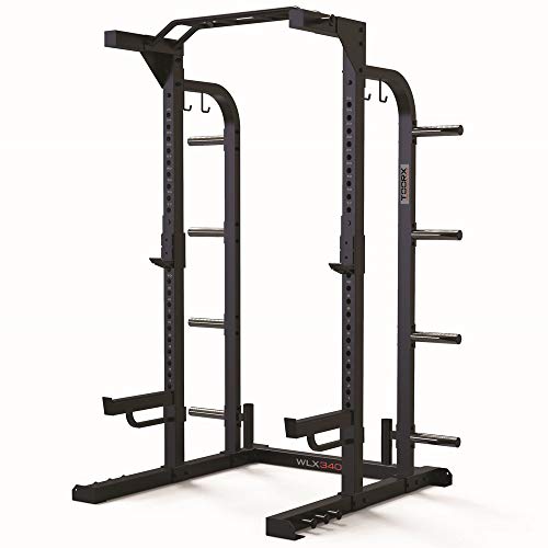 toorx-wlx-3400-half-rack-con-traliccio-multipresa-e-8-barre-elastici image 2