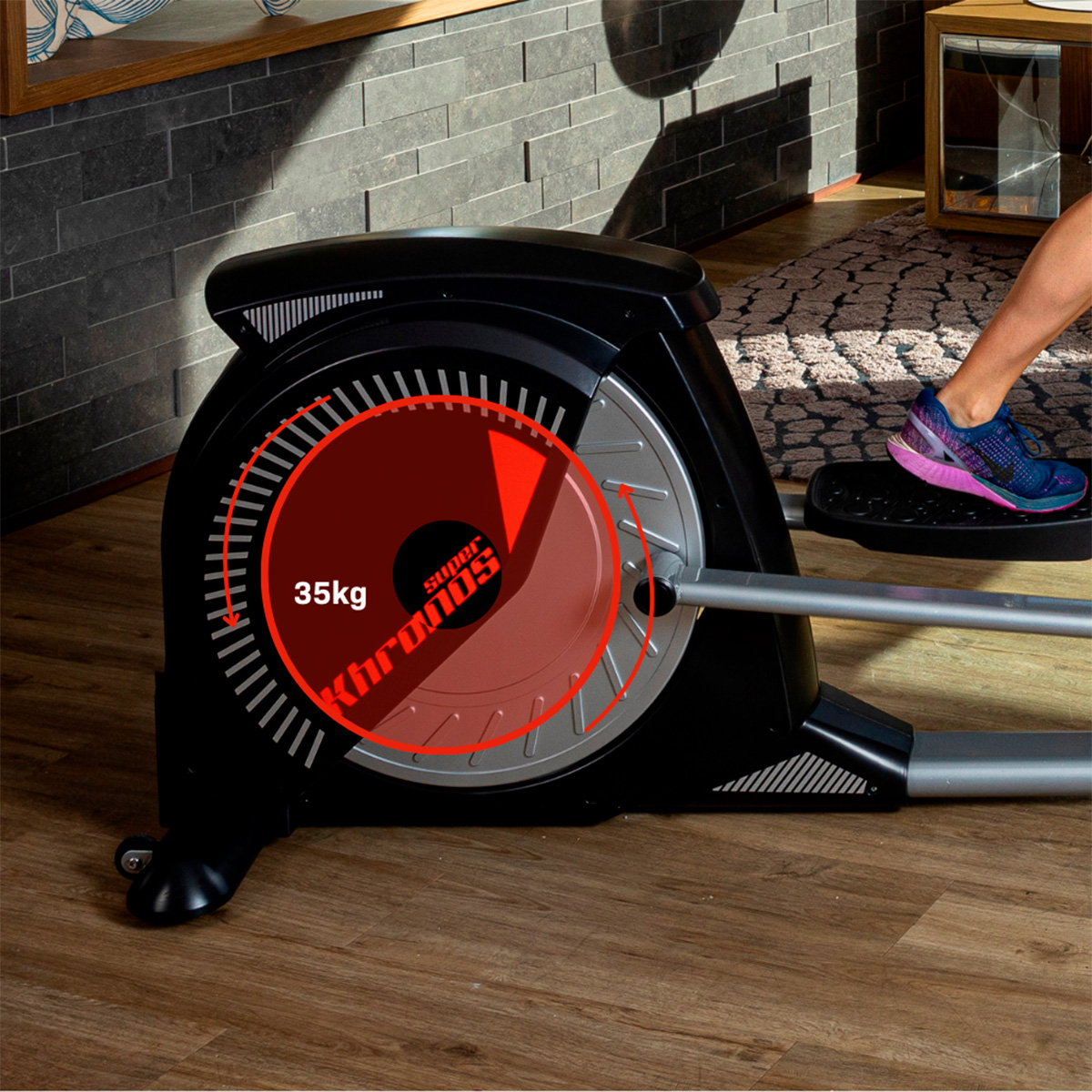 bh-fitness-super-khronos-g2488-ellittica-led image 3