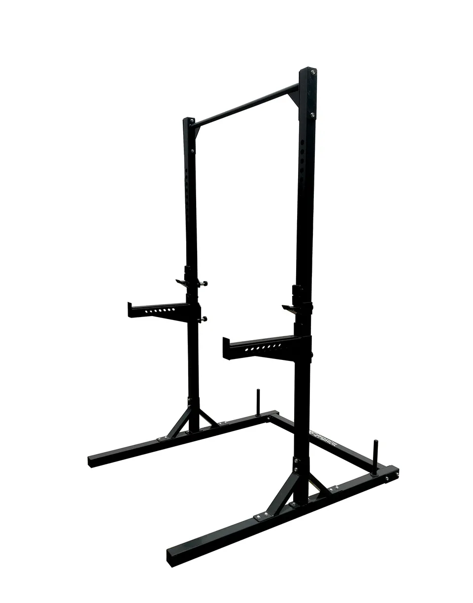 jk-fitness-jk6066-squat-rack-con-trazioni-j-hooks-spotter-150-kg image 1