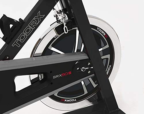 toorx-srx-50s-spin-bike-biking-volano-20-kg-nero-grigio image 7