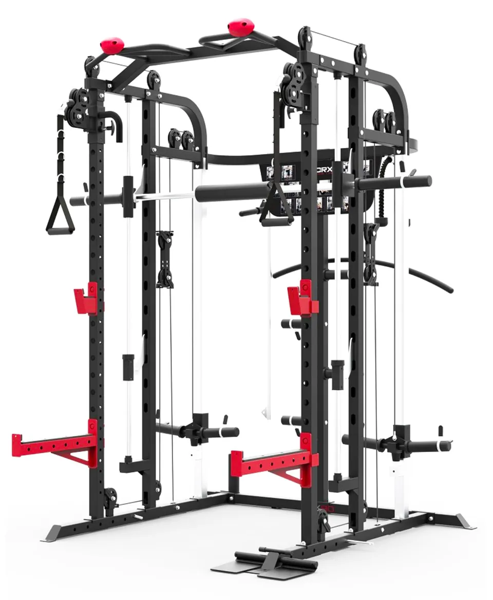 toorx-asx-90-all-in-one-rack-smith-machine-dual-pulley image 1