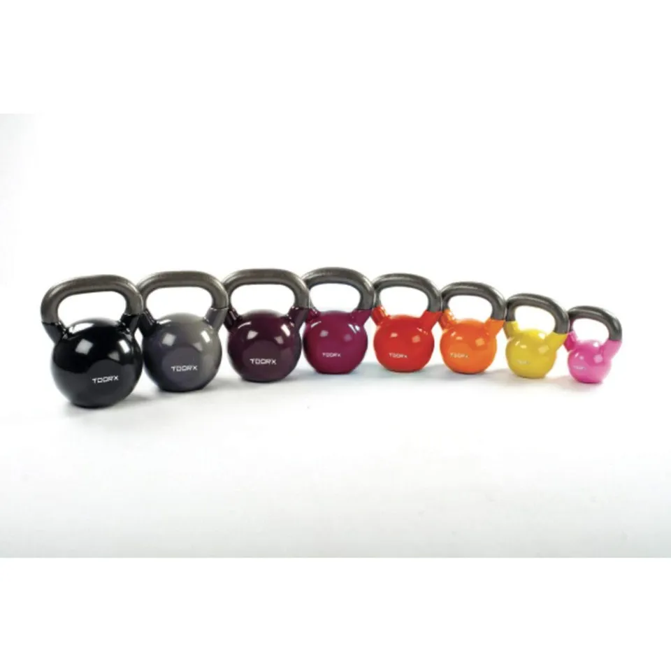 toorx-kettlebell-in-vinile-20-kg-con-base-in-gomma image 1