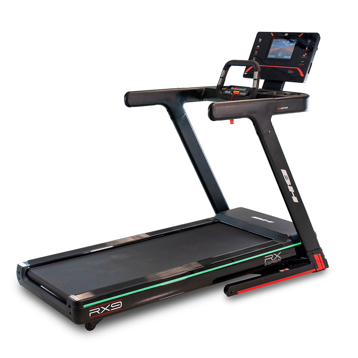 bh-fitness-rx9-multimedia-g6174ntft-tapis-roulant-4-0-cv-22-km-h image 1
