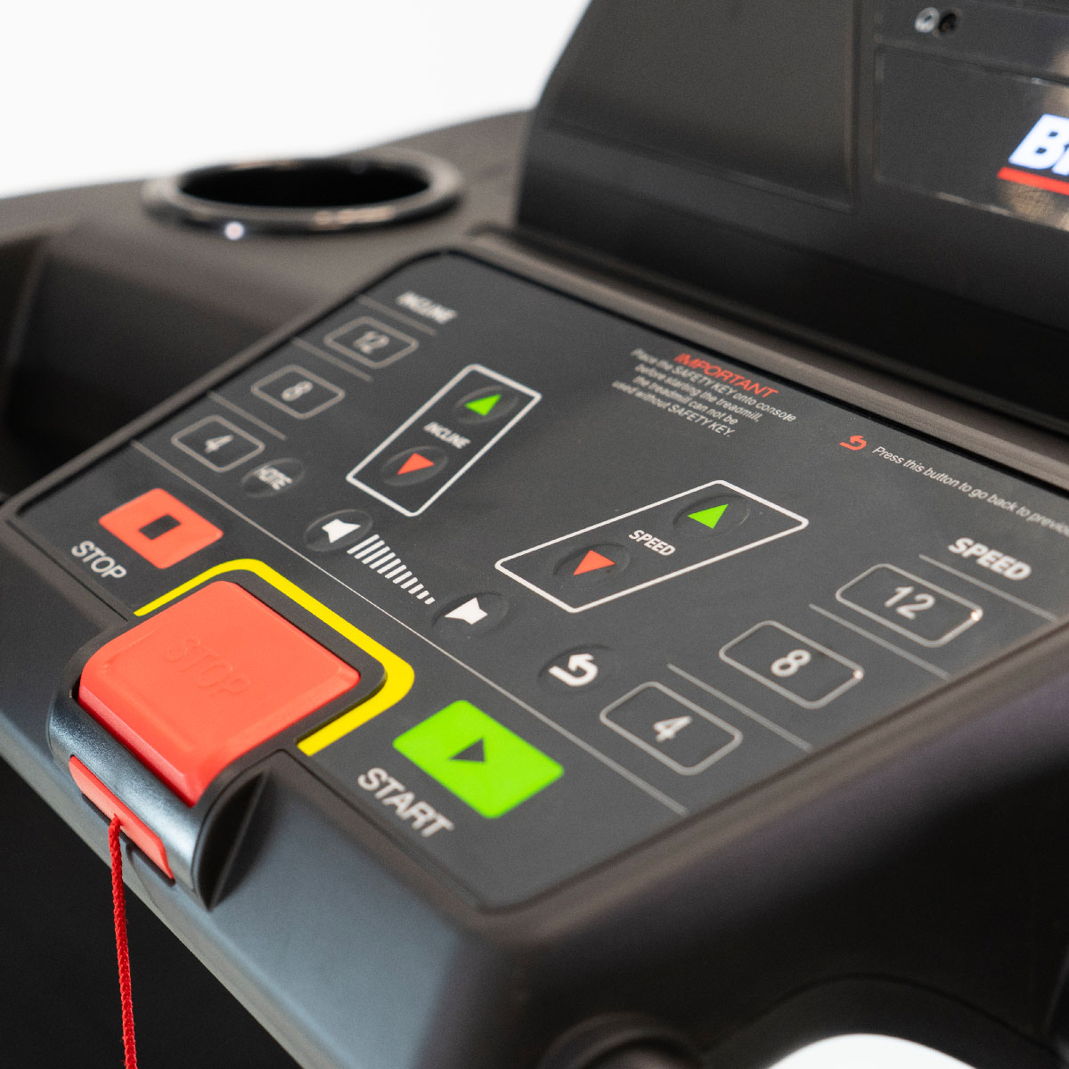 bh-fitness-rs2000-led-g6514-tapis-roulant-design-robusto-bluetooth image 3