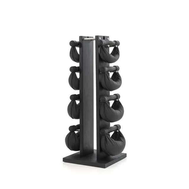 waterrower-swingtower-shadow-torre-in-legno-con-swingbell-2-8-kg image 1