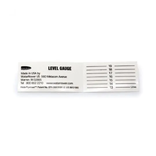 waterrower-etichetta-livello-acqua-serbatoio-ricambio-originale image 1