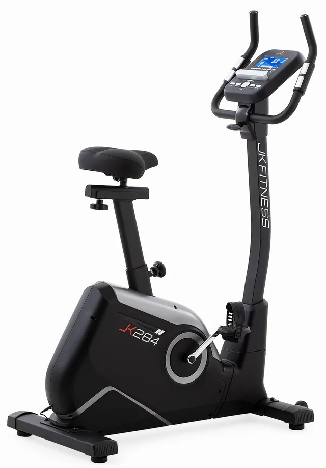 jk-fitness-jk284-cyclette-elettromagnetica-volano-12-kg-con-32-livelli image 1