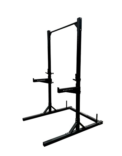 jk-fitness-jk6066-squat-rack-con-trazioni-j-hooks-spotter-150-kg image 3