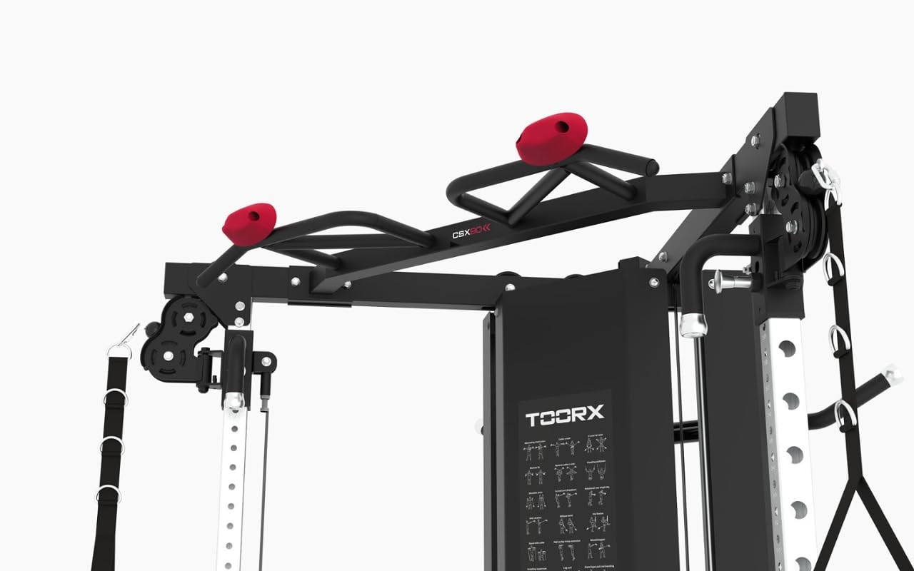 toorx-csx-90-dual-pulley-cable-cross-stazione-multifunzionale-2x75-kg image 2