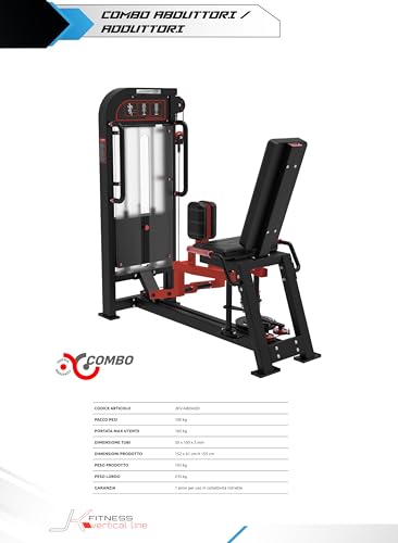 jk-fitness-combo-abductor-adductor-100-kg-macchina-interno-esterno-coscia image 5