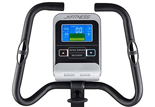 jk-fitness-performa-cyclette-elettromagnetica-volano-12-kg image 3
