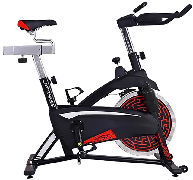 jk-fitness-spin-bike-volano-18-kg-trasmissione-a-cinghia-lcd image 1