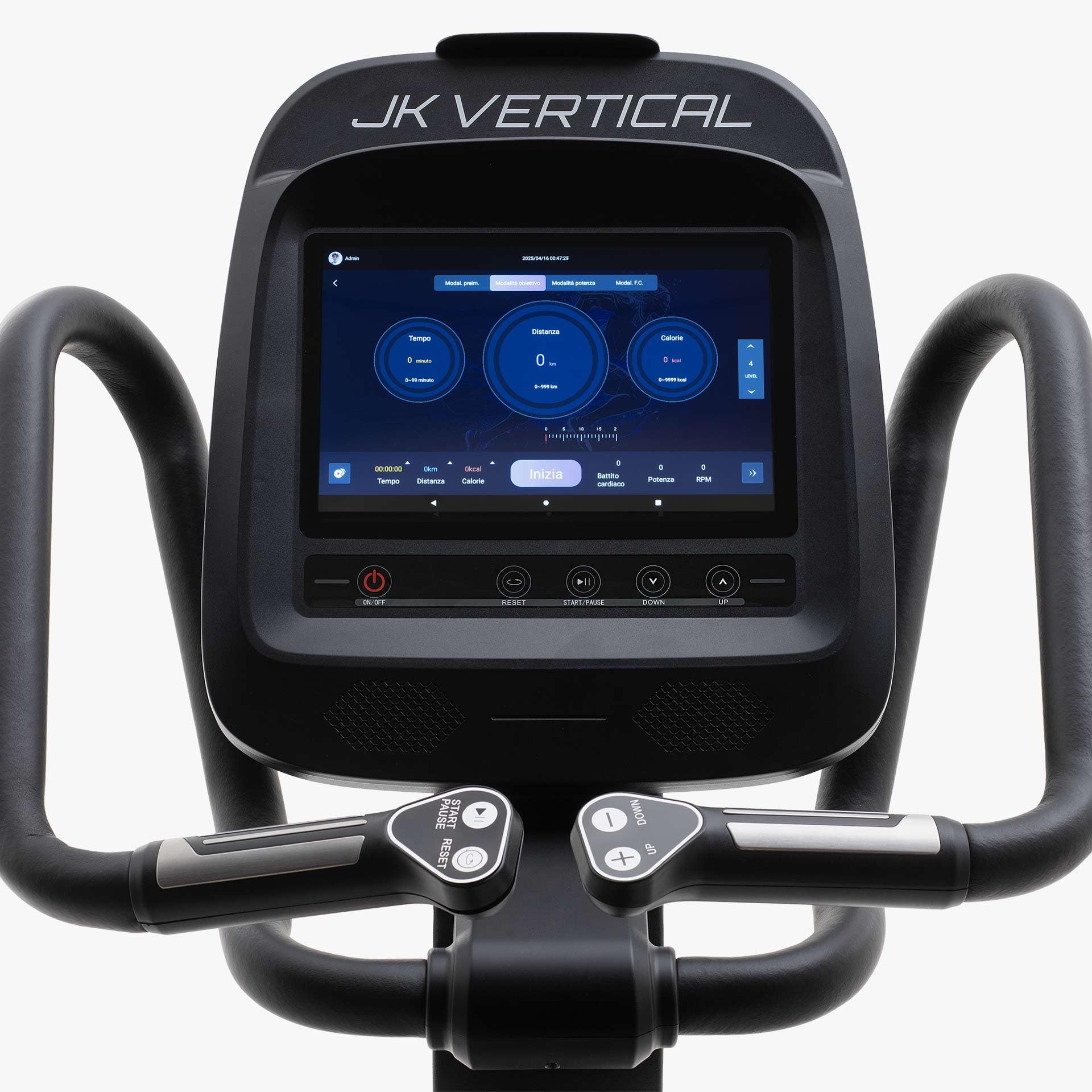 jk-fitness-jkv26-tft-cyclette-ergometro-10-touch-android-wifi-volano-14-kg image 2