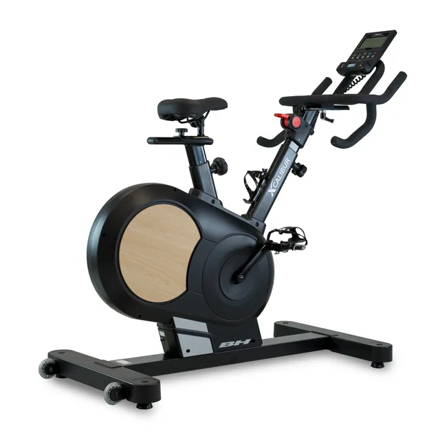 bh-fitness-xcalibur-magnetic-eichen-h9340-smart-bike-silenziosa image 1