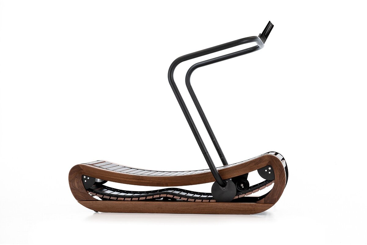 waterrower-sprintbok-noce-v-2-tapis-roulant-curvo-non-motorizzato image 1