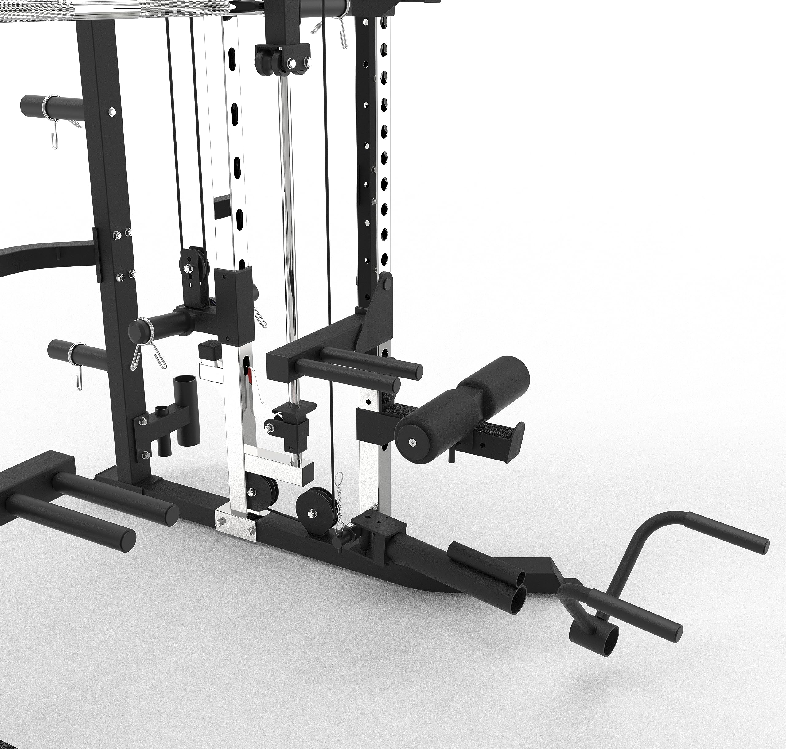 toorx-asx-2000-stazione-all-in-one-3-in-1-dual-pulley-smith-rack image 3