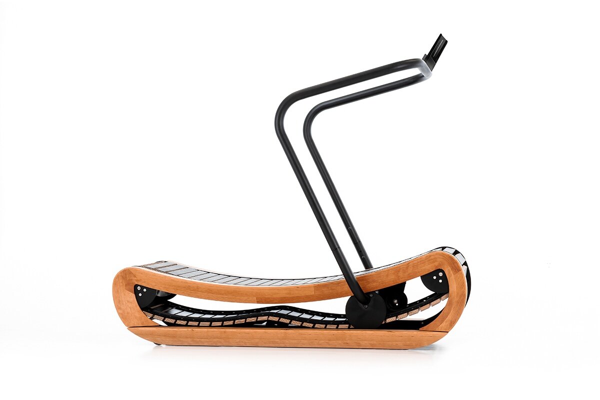 waterrower-sprintbok-ciliegio-v-2-tapis-roulant-curvo-non-motorizzato image 1
