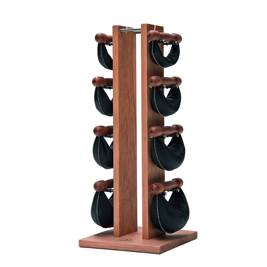 waterrower-swingtower-ciliegio-torre-porta-manubri-2-8-kg image 1