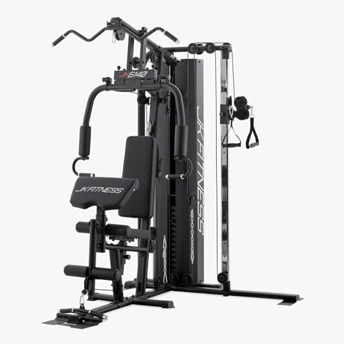 jk-fitness-jk6140-fullblack-pro-stazione-multifunzione-double-pulley-80-kg image 8