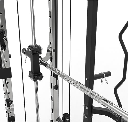 toorx-asx-2000-stazione-all-in-one-3-in-1-dual-pulley-smith-rack image 6