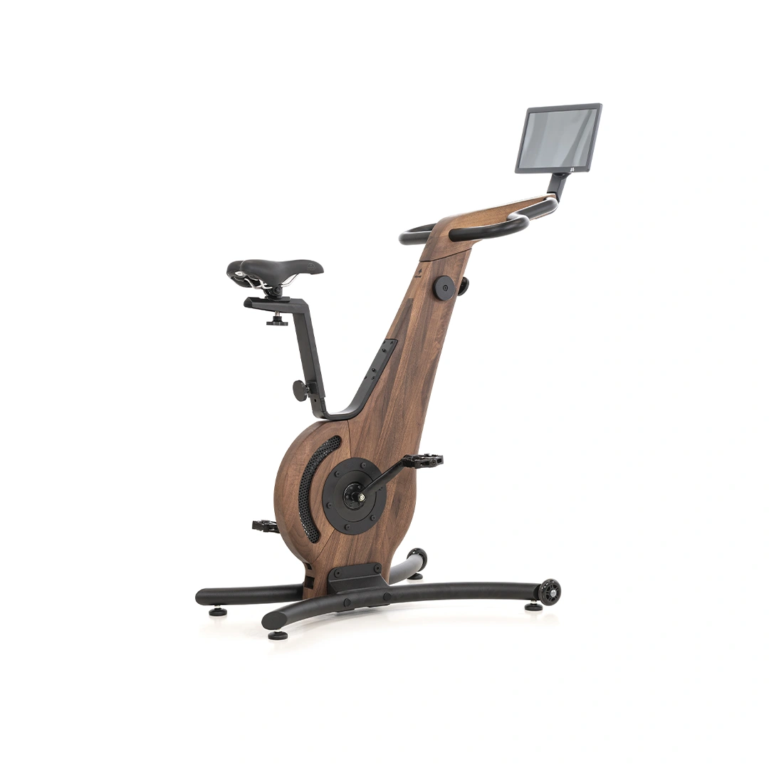 waterrower-nohrd-bike-pro-noce-cyclette-indoor-design-in-legno image 1