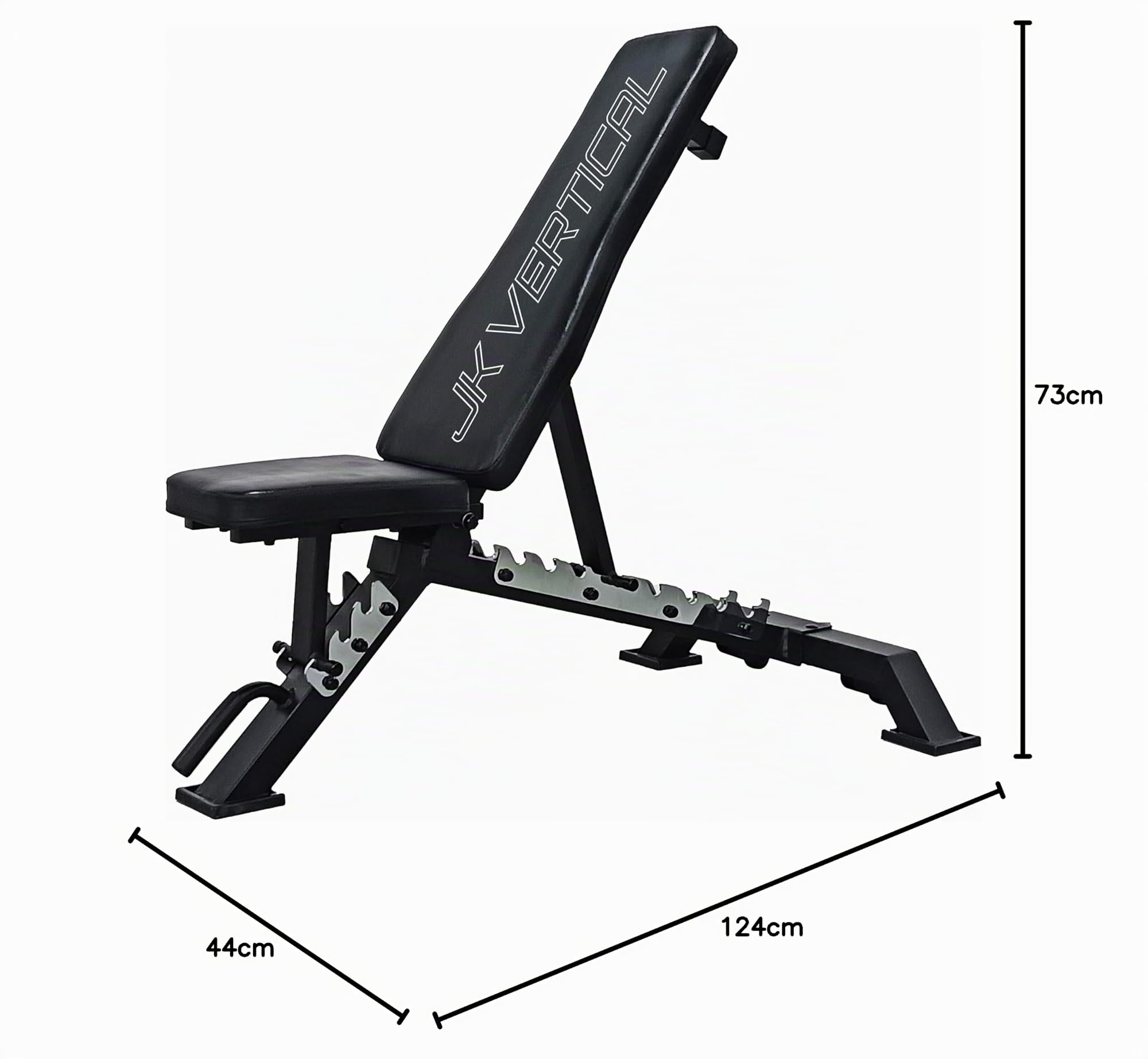 jk-fitness-panca-regolabile-piana-inclinata-9-3-posizioni-200-kg image 2