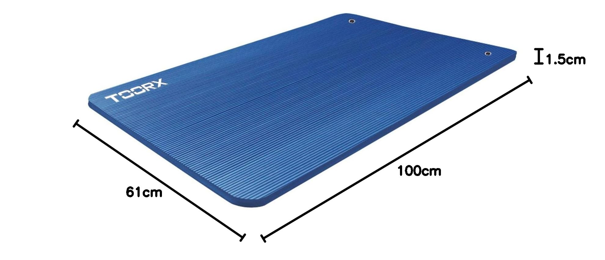 toorx-materassino-fitness-100-pro-tappetino-fitness-100x61x1-5-cm image 3