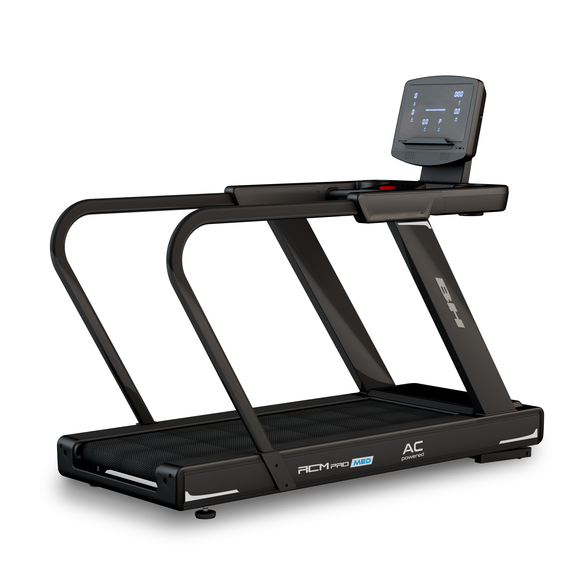 bh-fitness-rcm-pro-med-g6515bh-tapis-roulant-professionale-nero image 1