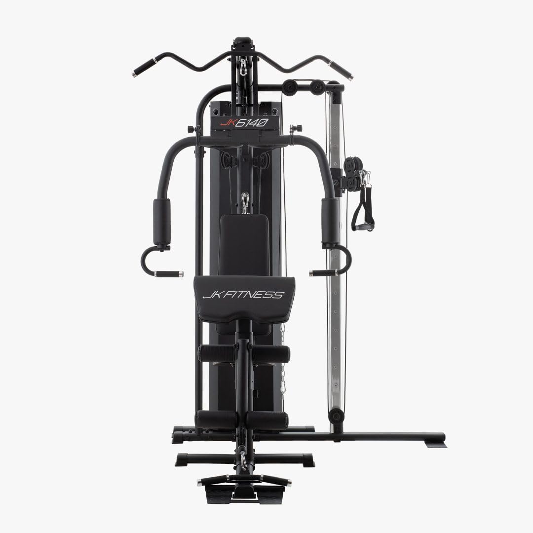 jk-fitness-jk6140-fullblack-pro-stazione-multifunzione-double-pulley-80-kg image 2