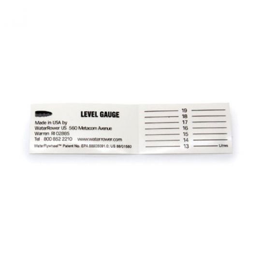 waterrower-etichetta-livello-acqua-serbatoio-ricambio-originale image 1