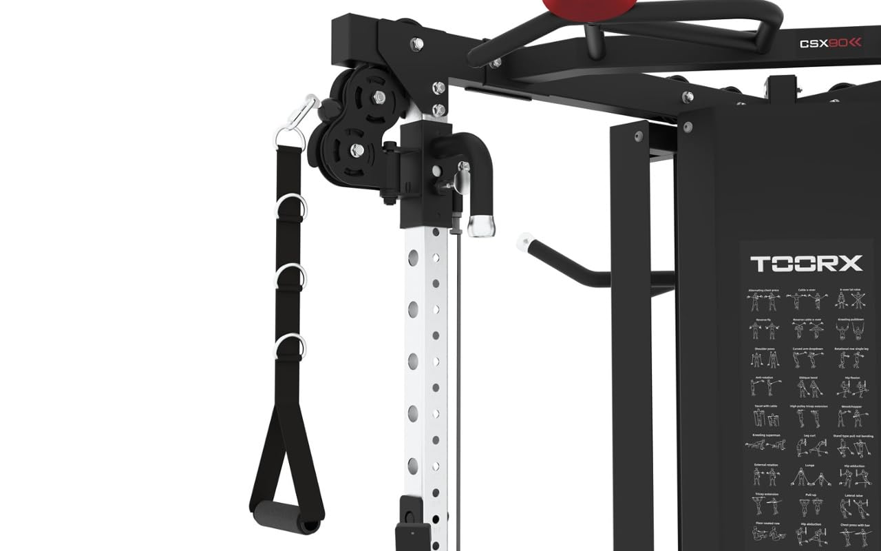 toorx-csx-90-dual-pulley-cable-cross-stazione-multifunzionale-2x75-kg image 5