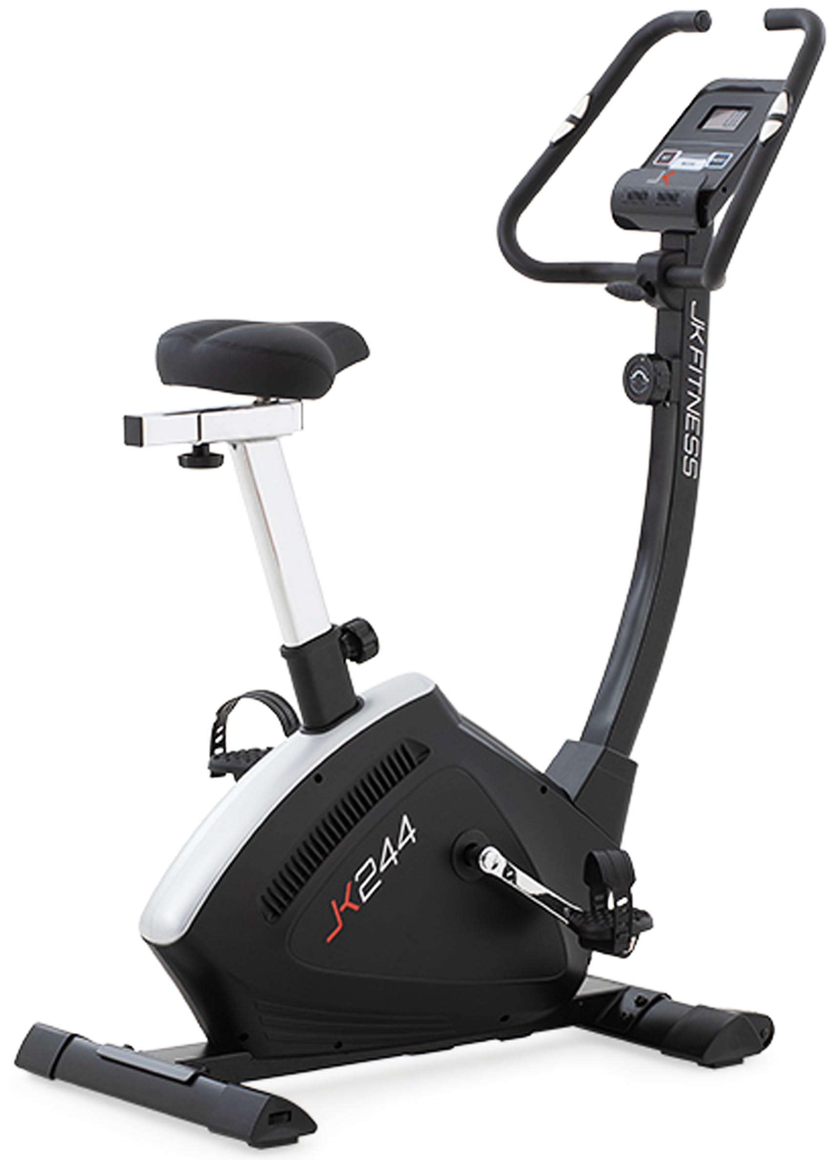 jk-fitness-jk-244-cyclette-magnetica-volano-9-kg-8-livelli-app-zwift image 1