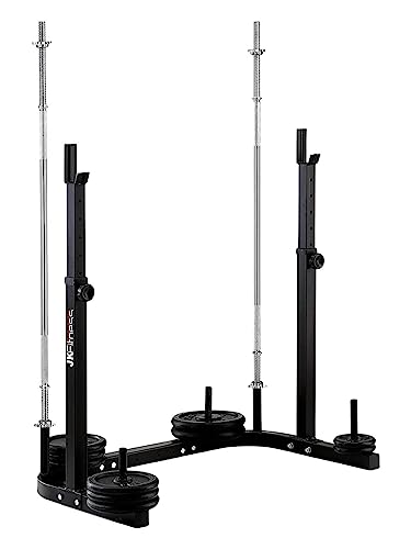 jk-fitness-6065-cavaletto-portabilanciere-regolabile-nero image 2