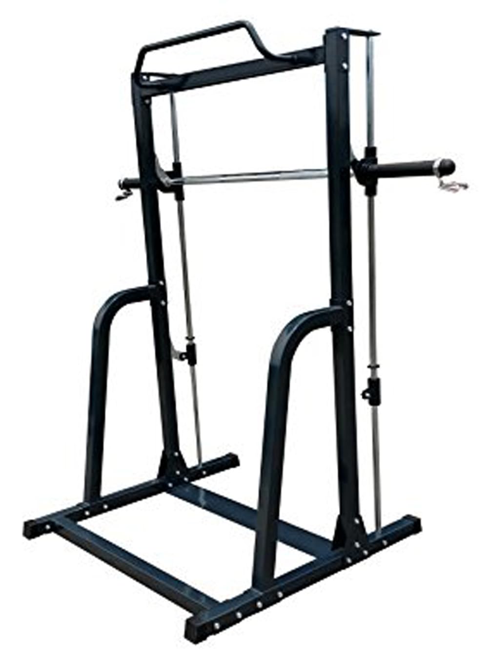jk-fitness-smith-machine-300-kg-con-bilanciere-guidato-e-barra-trazioni image 2