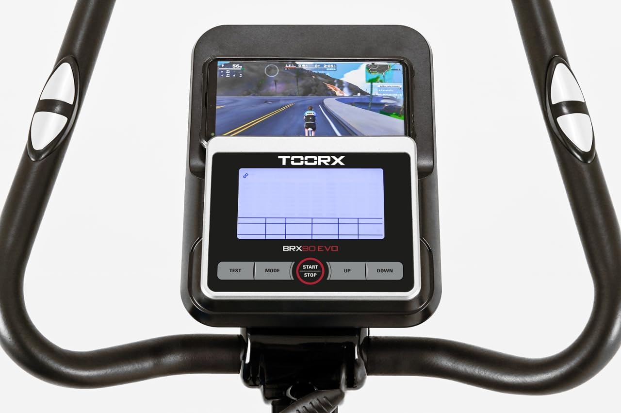 toorx-brx-90-evo-cyclette-elettromagnetica-volano-10-kg-app-ready-3-0 image 2
