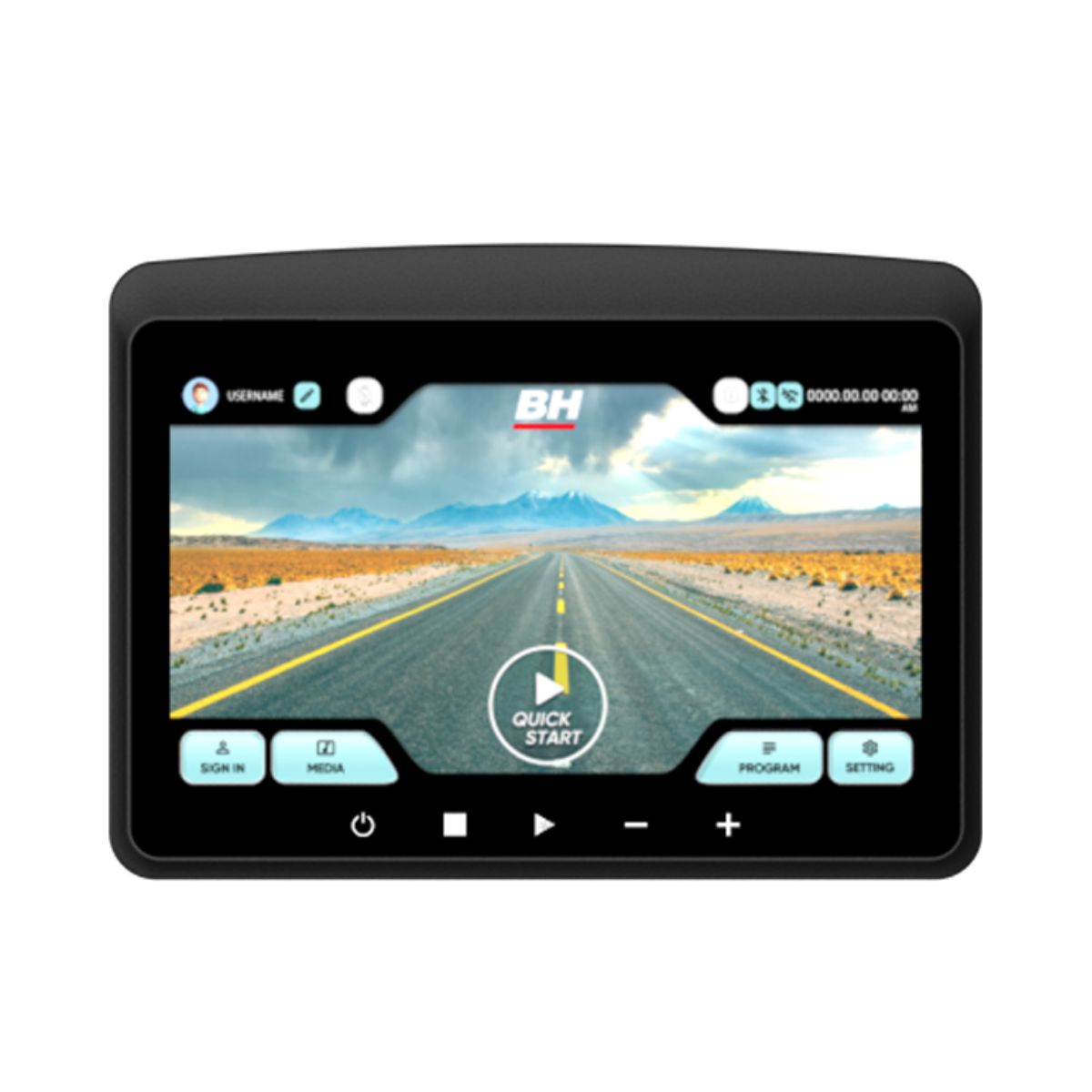 bh-fitness-xtr-h655tft16-bicicletta-reclinata-multimedia-16 image 2