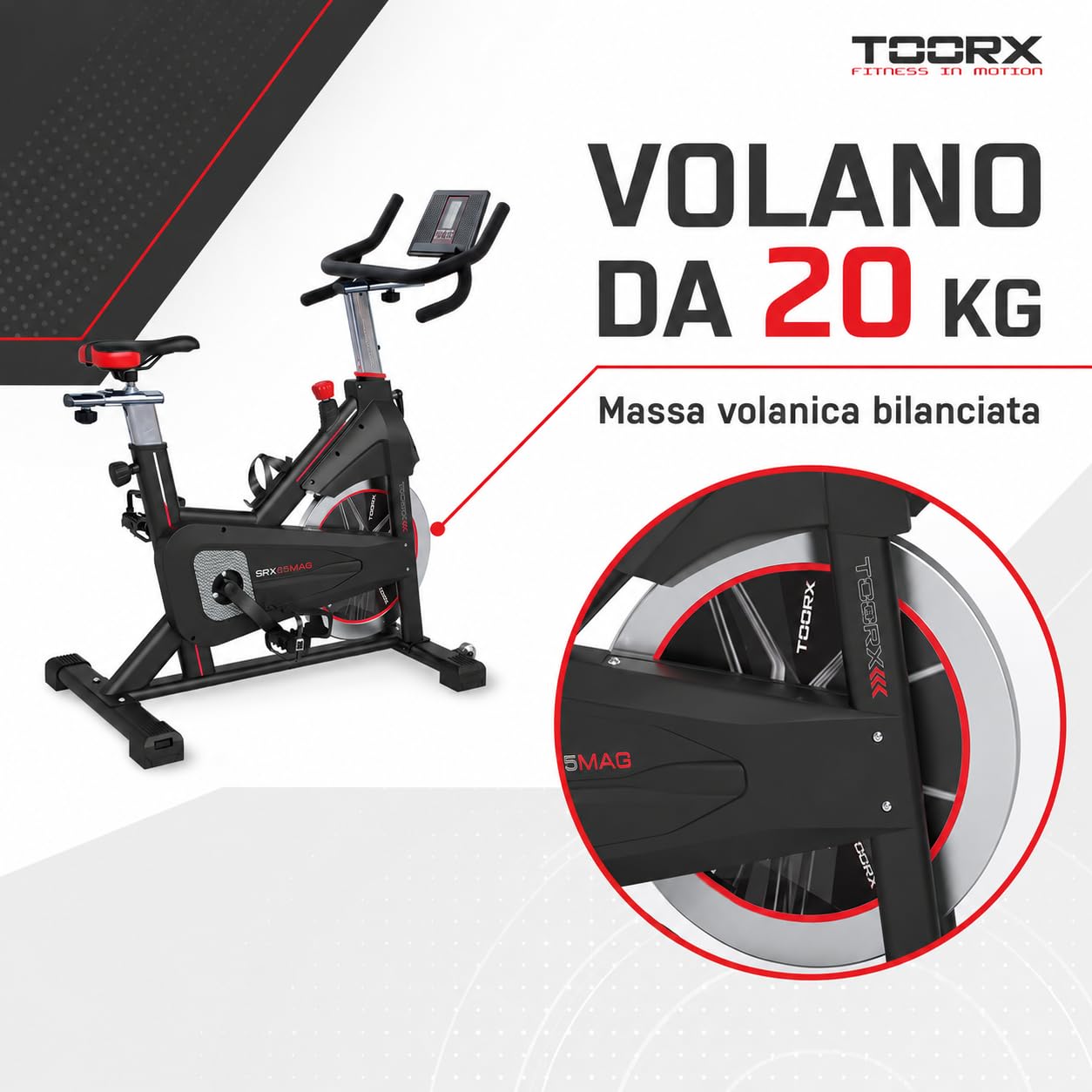 toorx-srx-65mag-indoor-cycle-spin-bike-magnetica image 3