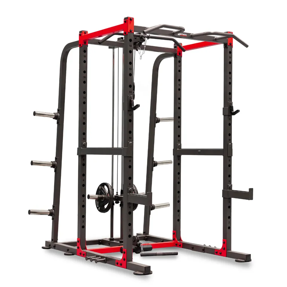 bh-fitness-g520-pulley-cage-rack-multifunzione-con-polee image 1