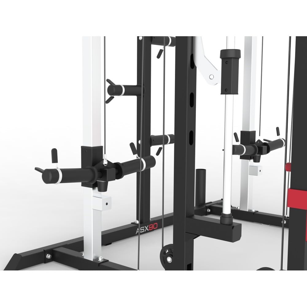 toorx-asx-90-all-in-one-rack-smith-machine-dual-pulley image 7