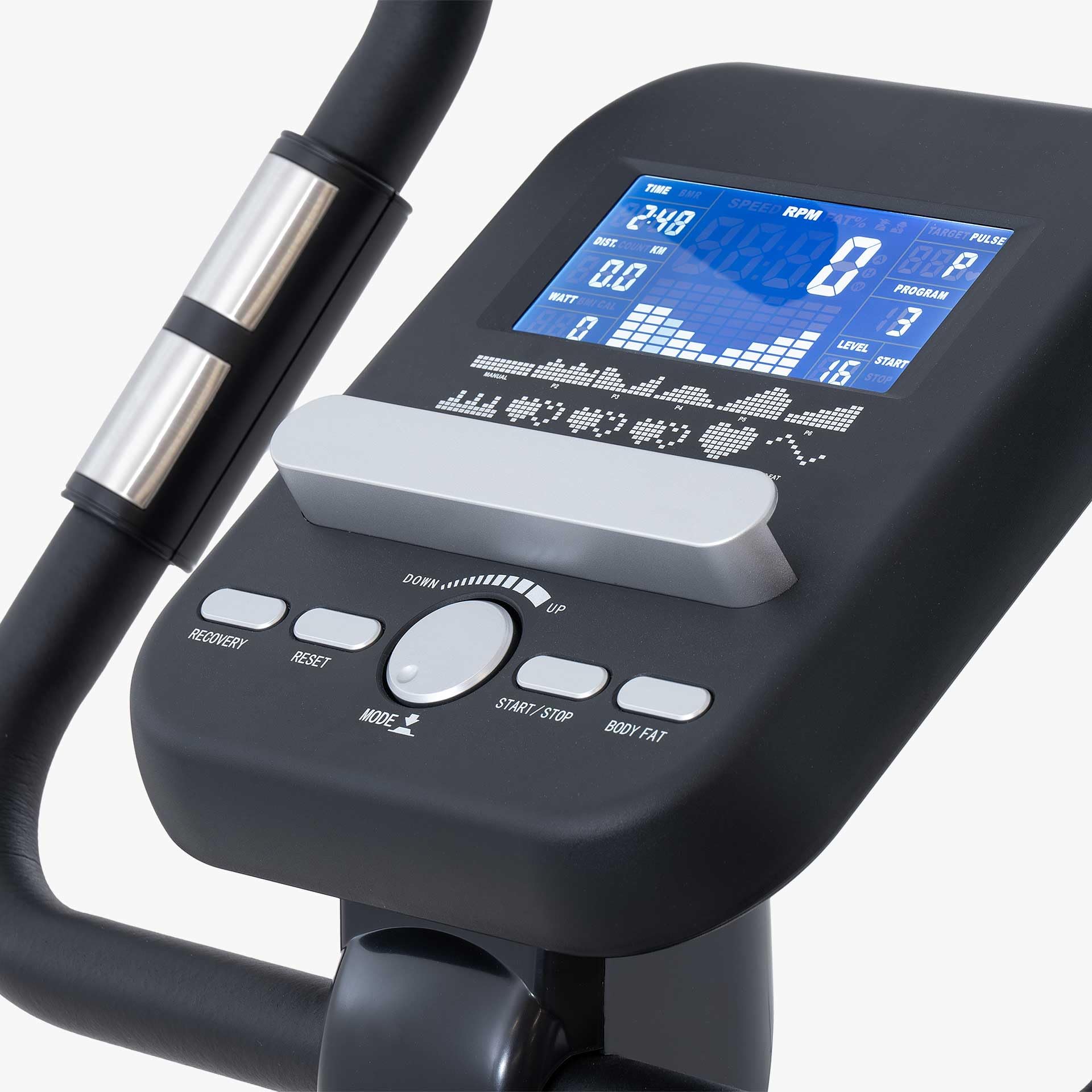 jk-fitness-jk284-cyclette-elettromagnetica-volano-12-kg-con-32-livelli image 2