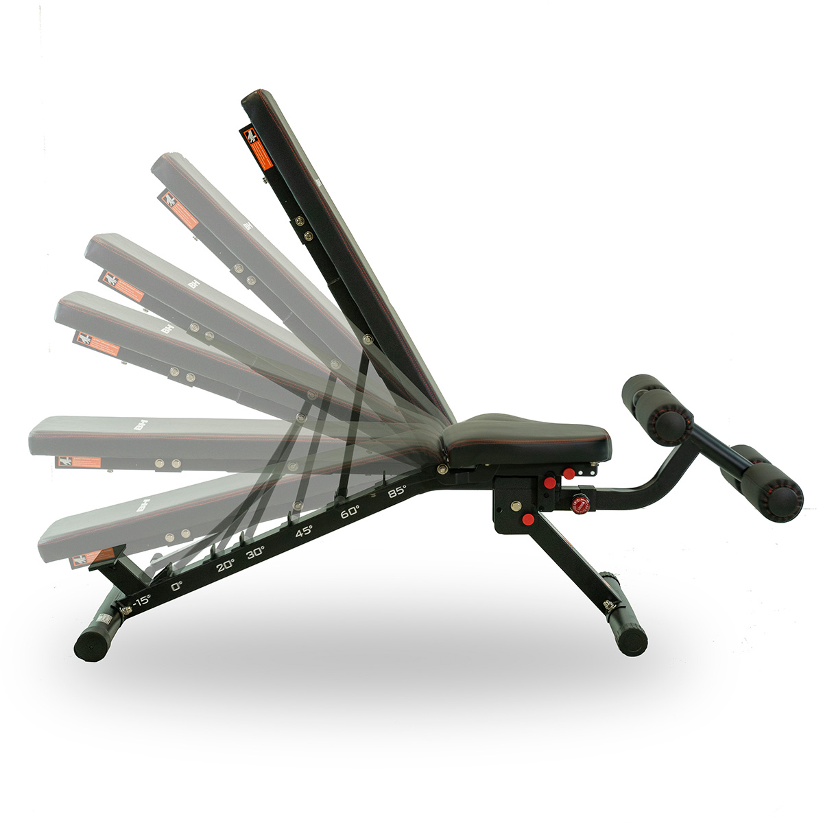 bh-fitness-g322-adjustable-weight-bench-panca-multiposizione image 4