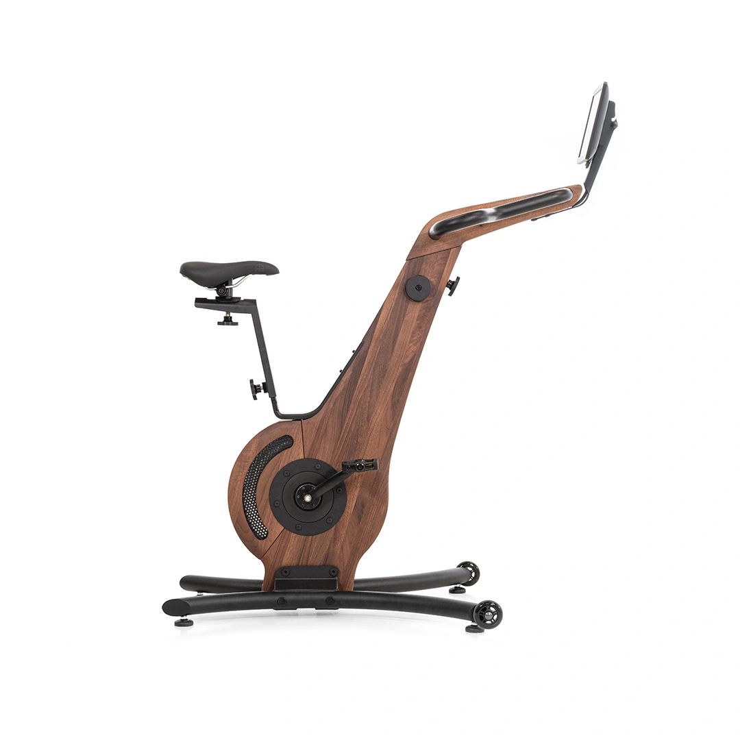 waterrower-nohrd-bike-pro-noce-cyclette-indoor-design-in-legno image 2