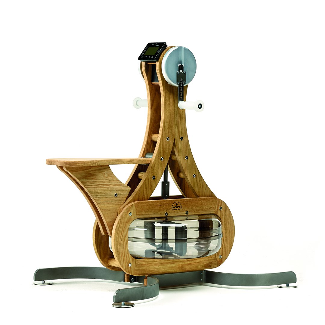 waterrower-watergrinder-quercia-cardio-upper-body-ad-acqua image 1