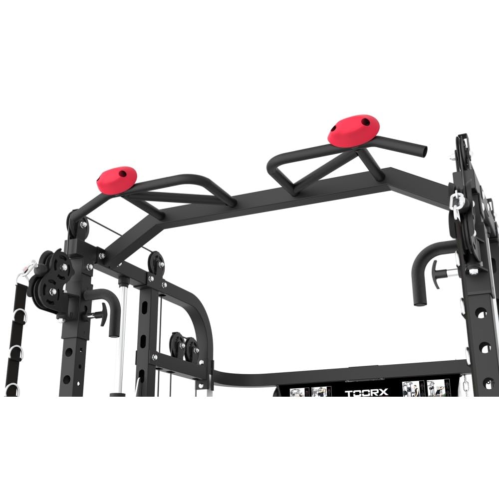 toorx-asx-90-all-in-one-rack-smith-machine-dual-pulley image 6