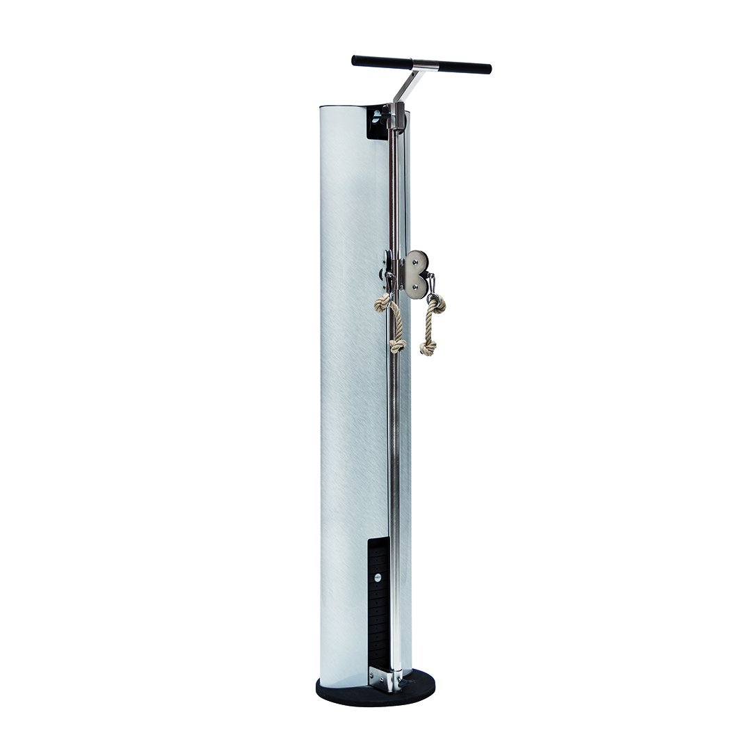 waterrower-nohrd-slimbeam-acciaio-spazzolato-stazione-cavi image 1